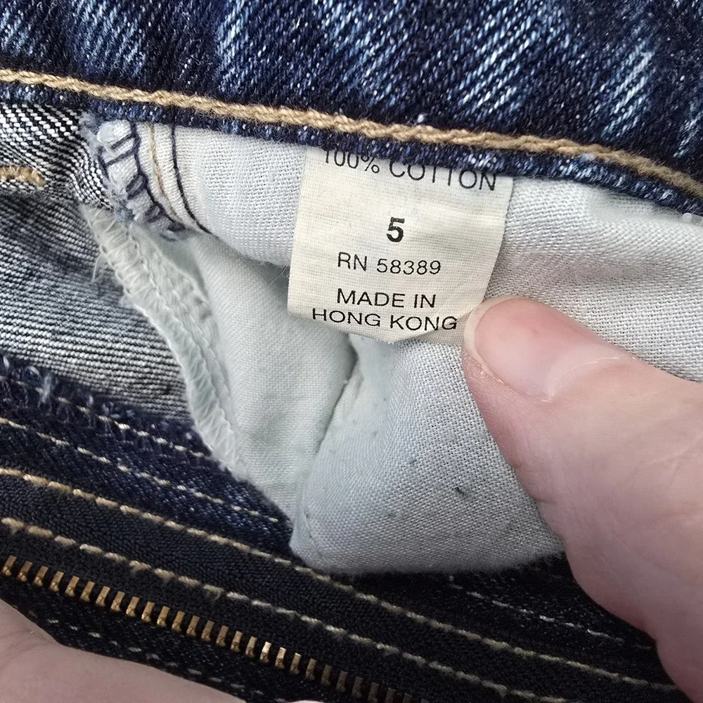 Vintage Posse‎ Captured Jeans Juniors Size 5 NWT Handcuff High Rise 36 Inseam